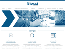 Tablet Screenshot of bioxxi.com.br